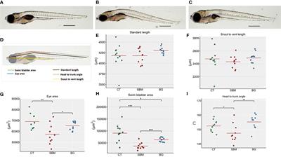 Developmental defects and behavioral changes in a diet-induced inflammation model of zebrafish